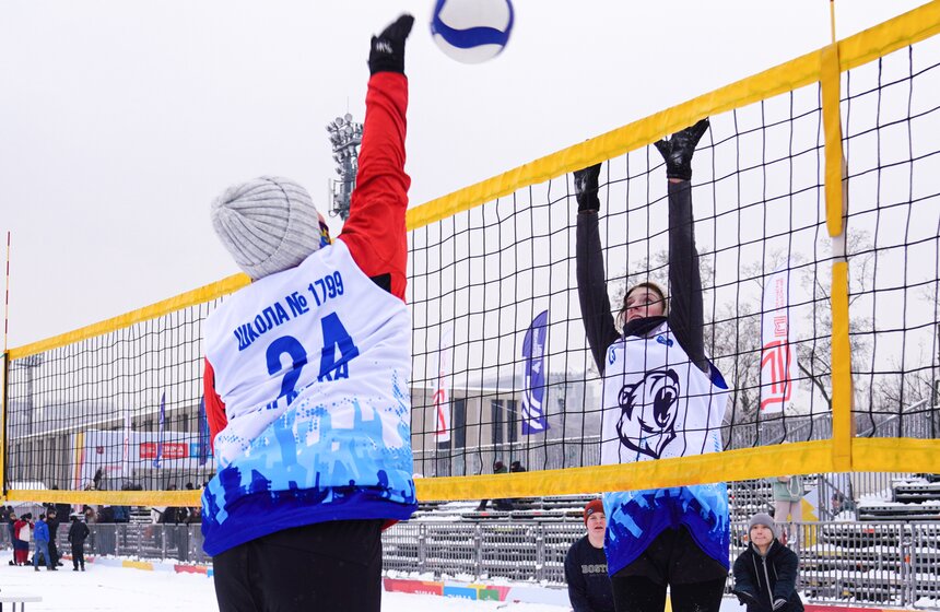 Зимний фестиваль школьного и студенческого спорта состоялся в "Лужниках" 16 фото