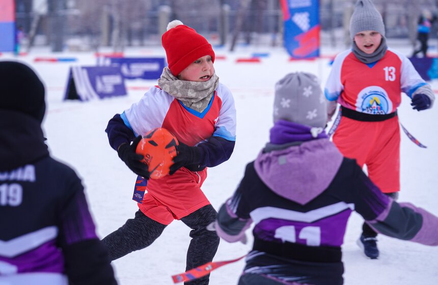 Зимний фестиваль школьного и студенческого спорта состоялся в "Лужниках" 23 фото