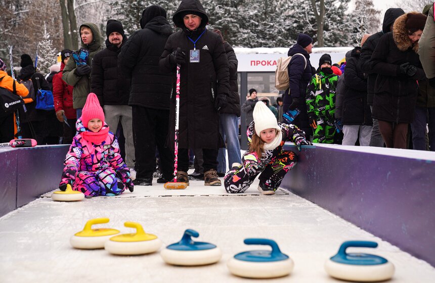 Зимний фестиваль школьного и студенческого спорта состоялся в "Лужниках" 14 фото