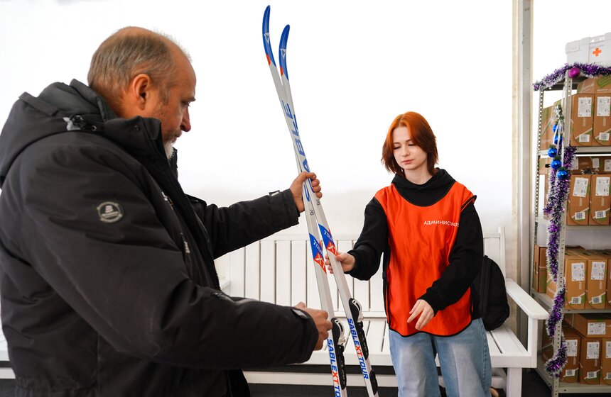 Москвичи могут принять участие в лыжных тренировках на Северном речном вокзале 7 фото