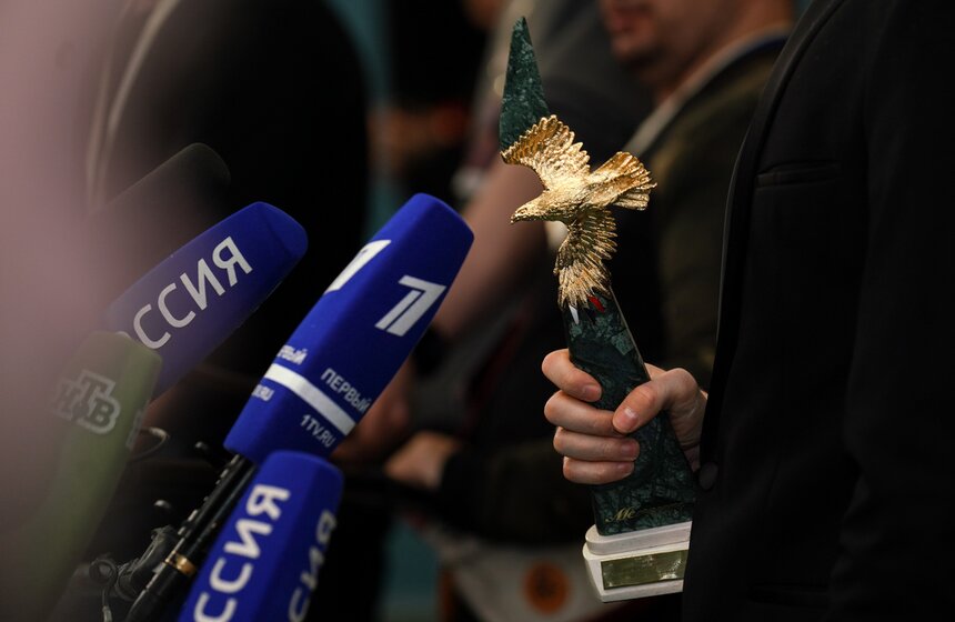 Торжественная церемония вручения премии "Золотой орел" прошла в Москве 63 фото