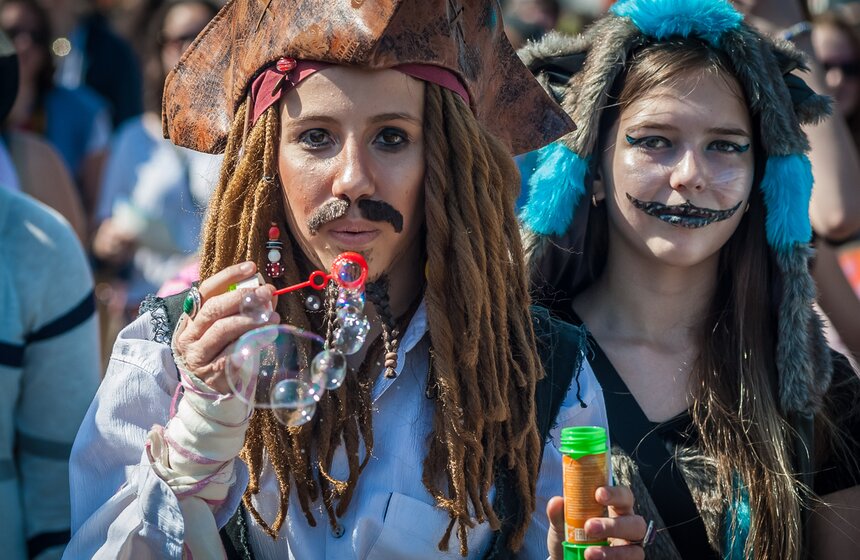 В парке ВДНХ прошел парад мыльных пузырей Dreamflash 6 фото