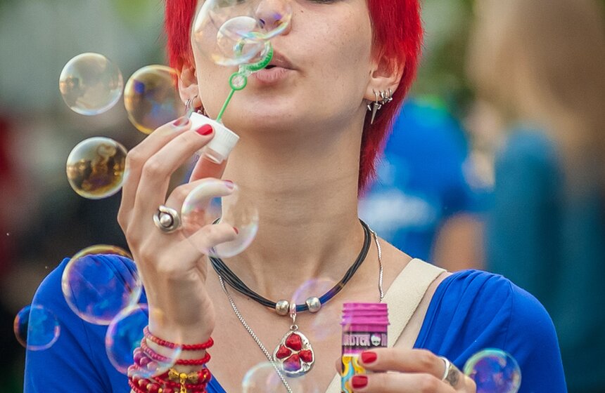 В парке ВДНХ прошел парад мыльных пузырей Dreamflash 15 фото