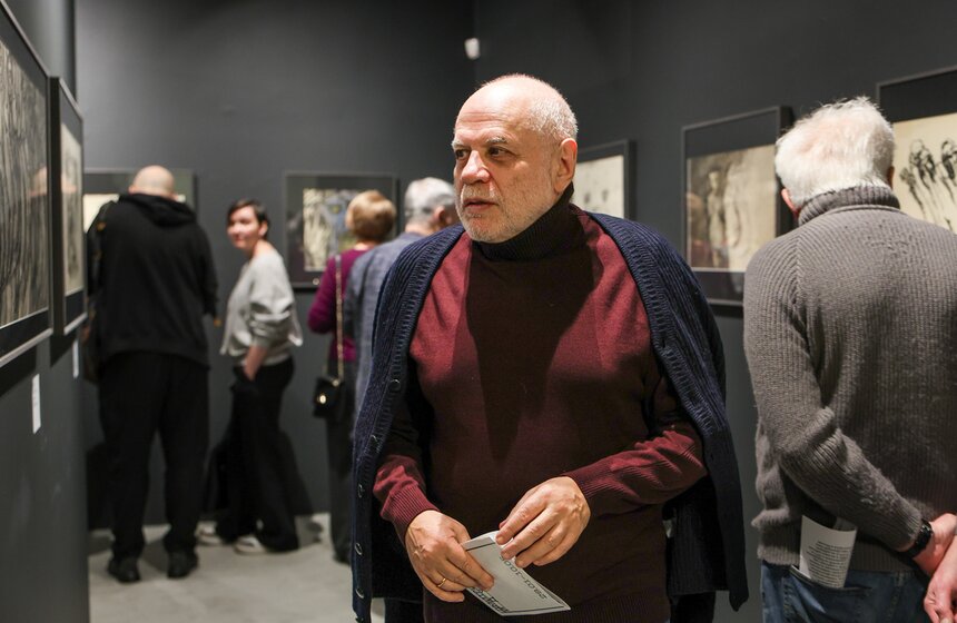 Персональная выставка графика Дмитрия Лиона открылась в Москве 18 фото