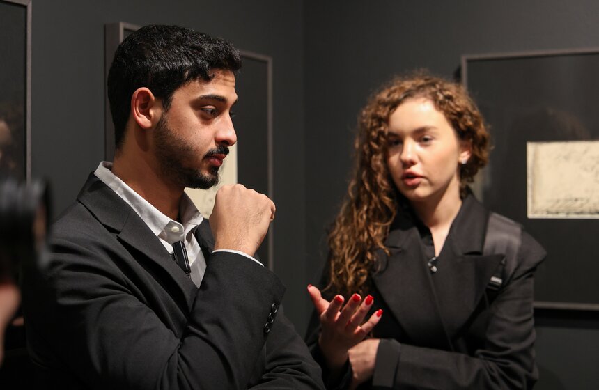 Персональная выставка графика Дмитрия Лиона открылась в Москве 17 фото