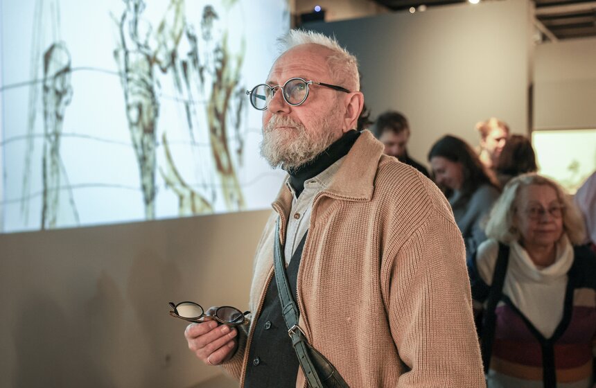 Персональная выставка графика Дмитрия Лиона открылась в Москве 14 фото