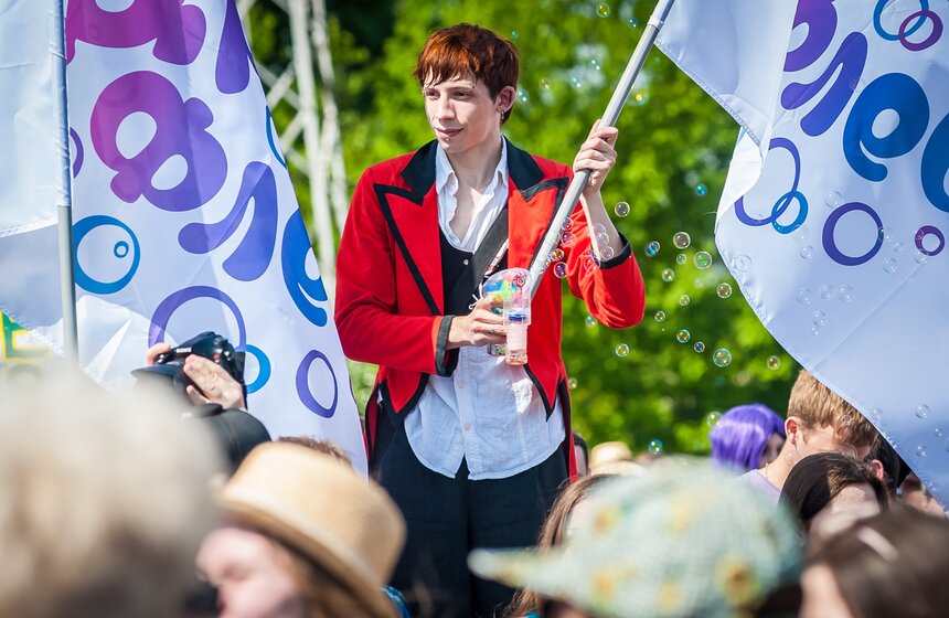 В парке ВДНХ прошел парад мыльных пузырей Dreamflash 3 фото