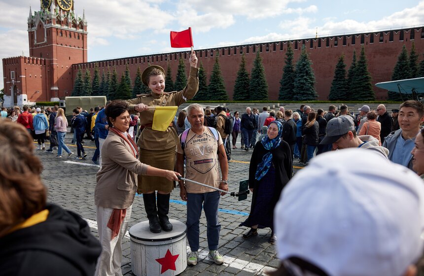 Музей под открытым небом к 80-й годовщине Парада Победы заработал на Красной площади 10 фото