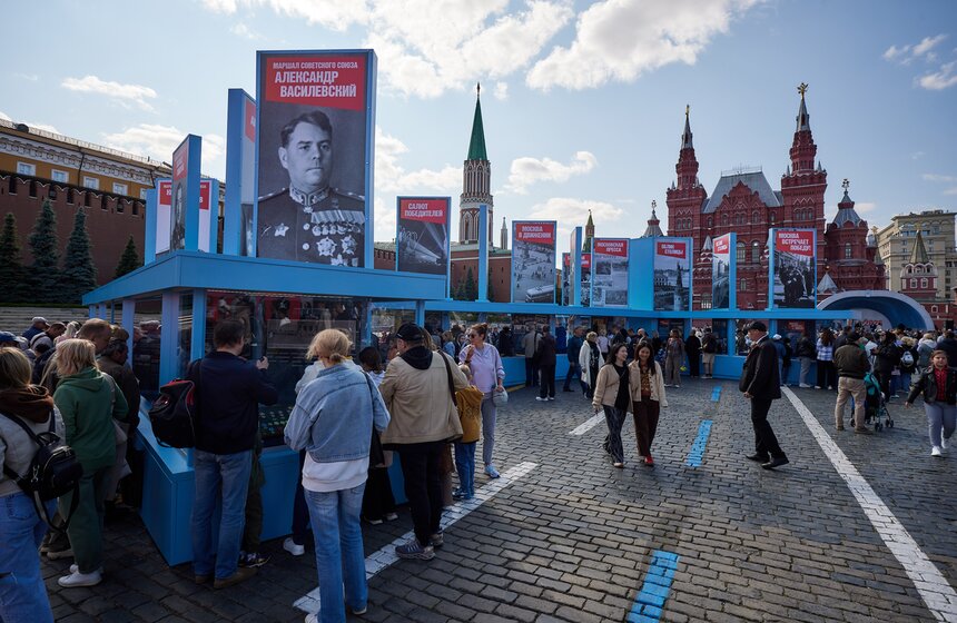 Музей под открытым небом к 80-й годовщине Парада Победы заработал на Красной площади 22 фото
