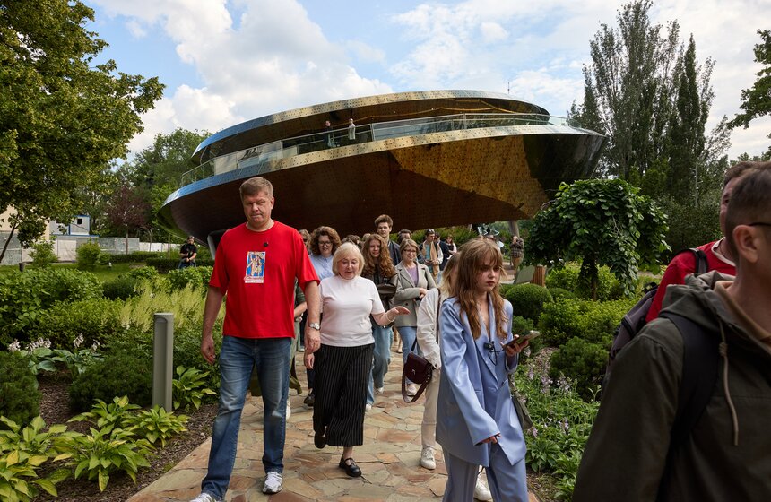 Авторская экскурсия "Зеленый маршрут с Дмитрием Губерниевым" состоялась в Москве 21 фото