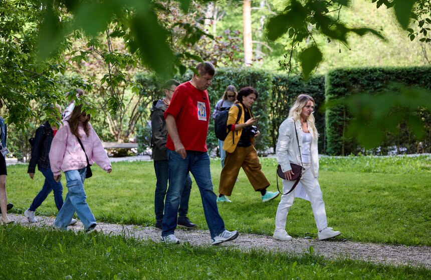 Авторская экскурсия "Зеленый маршрут с Дмитрием Губерниевым" состоялась в Москве 12 фото