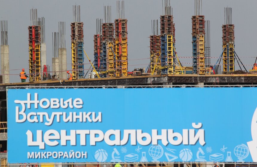 Сергей Собянин посетил строящиеся объекты в Новой Москве 9 фото