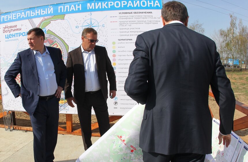 Сергей Собянин посетил строящиеся объекты в Новой Москве 4 фото