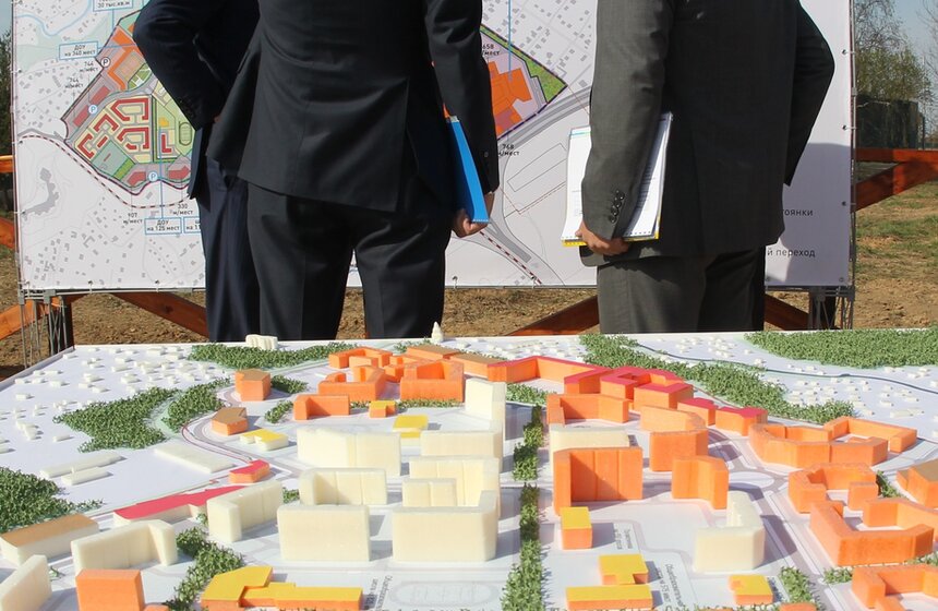 Сергей Собянин посетил строящиеся объекты в Новой Москве 3 фото