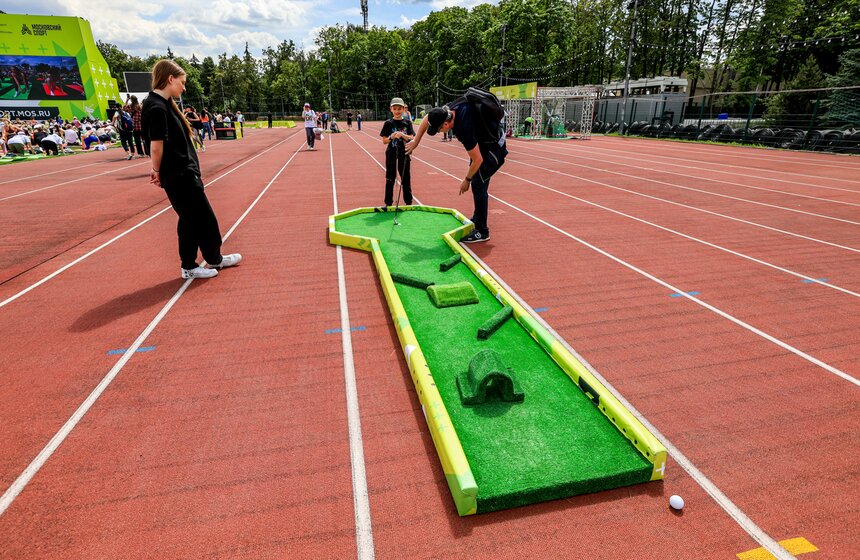 Московский марафон тренировок прошел в "Лужниках" 16 фото
