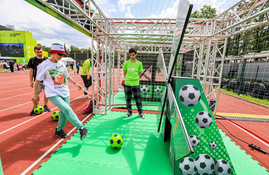 Московский марафон тренировок прошел в "Лужниках" 17 фото