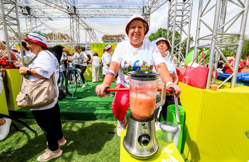 Московский марафон тренировок прошел в "Лужниках" 26 фото