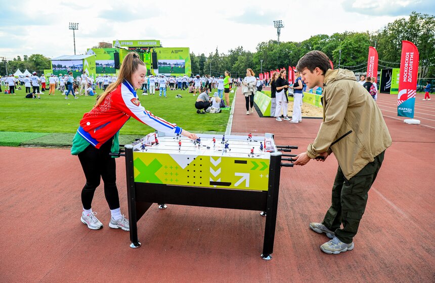 Московский марафон тренировок прошел в "Лужниках" 6 фото