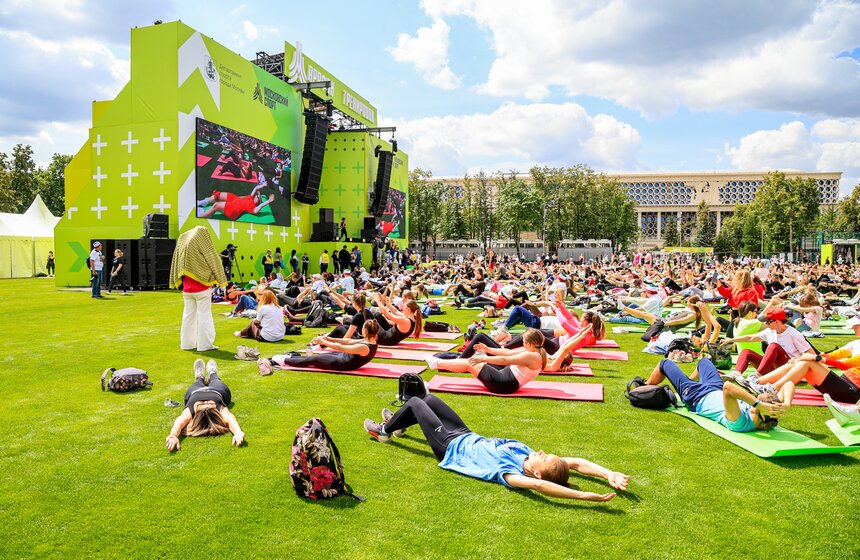 Московский марафон тренировок прошел в "Лужниках" 1 фото