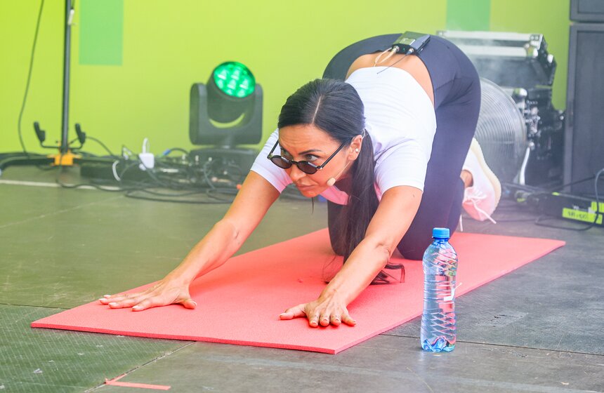 Московский марафон тренировок прошел в "Лужниках" 24 фото