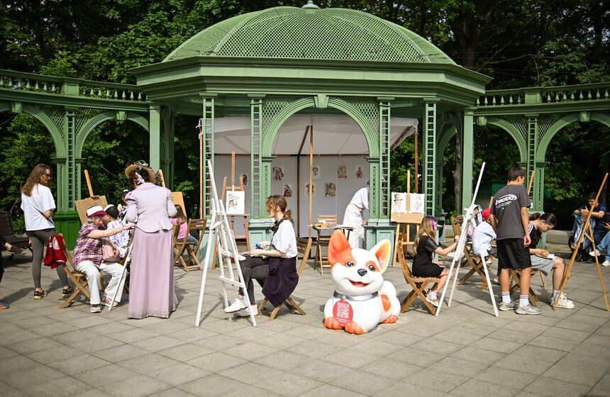 Иммерсивный фестиваль "Шереметев-фест" прошел в парке "Останкино" 25 фото