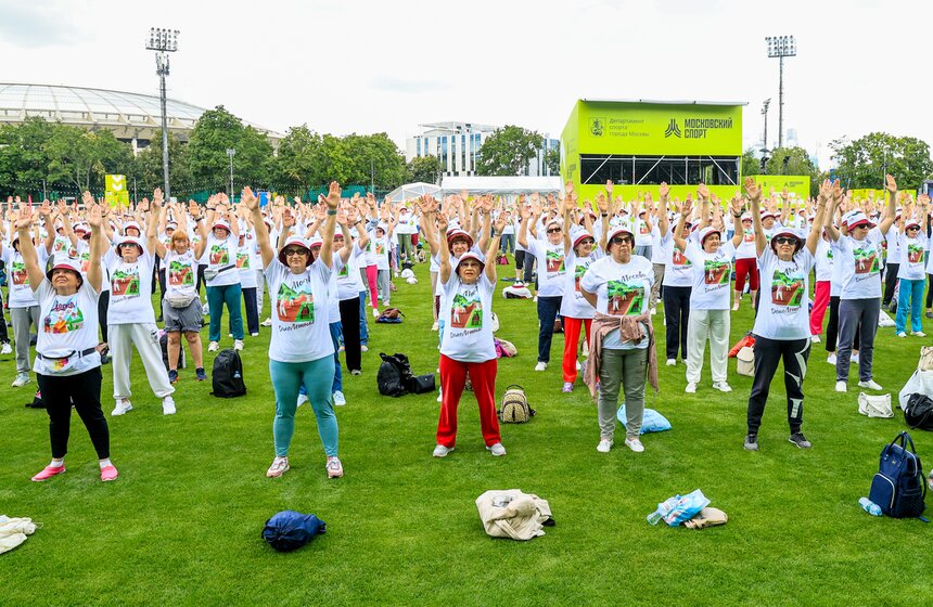 Московский марафон тренировок прошел в "Лужниках" 5 фото