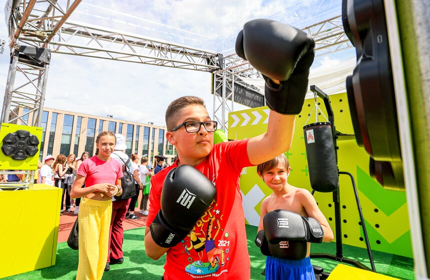 Московский марафон тренировок прошел в "Лужниках" 27 фото