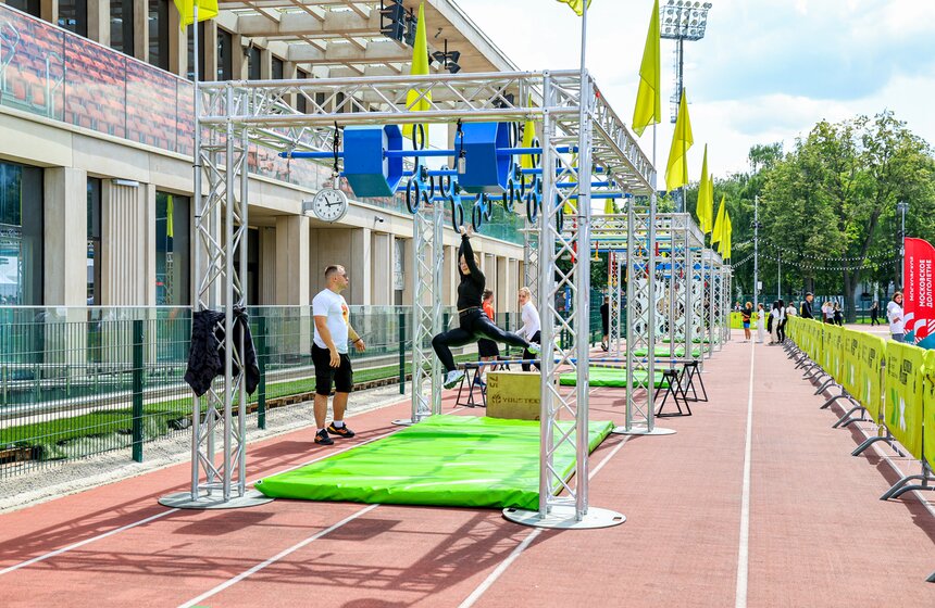 Московский марафон тренировок прошел в "Лужниках" 7 фото