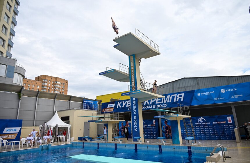 Кубок Кремля по прыжкам в воду прошел в Москве 11 фото