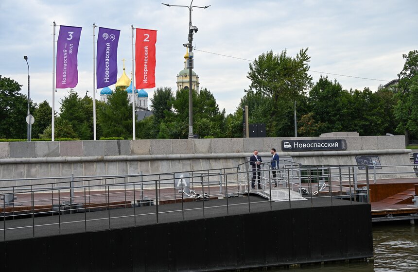 На Москве-реке прошла ознакомительная прогулка по речному маршруту Новоспасский – ЗИЛ 9 фото