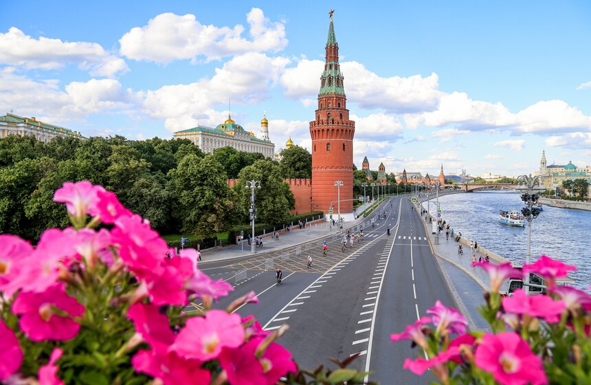 Велогонка "Две реки" прошла в Москве 25 фото