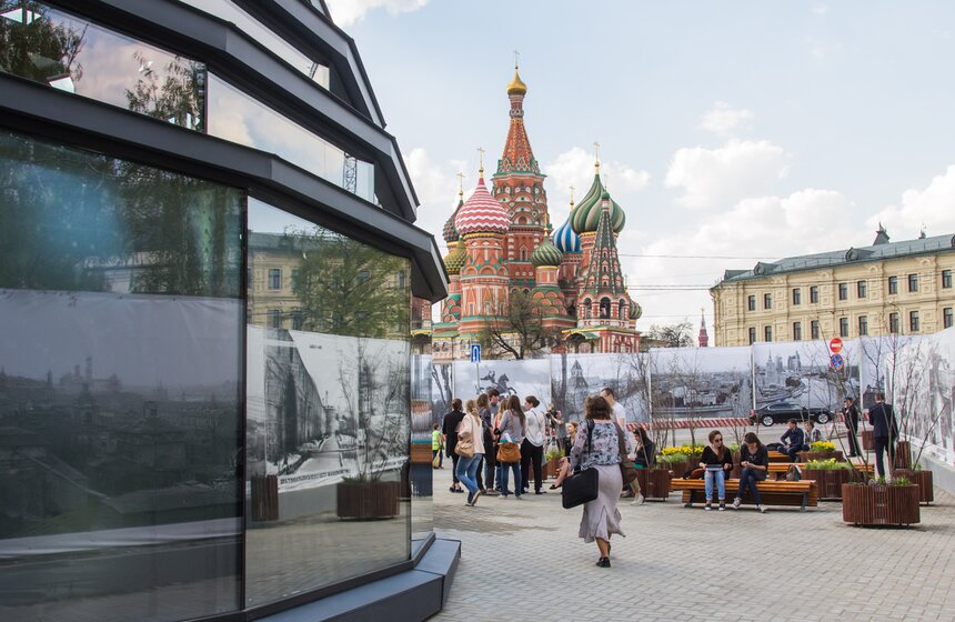 Сергей Собянин открыл выставочный павильон парка в Зарядье 18 фото