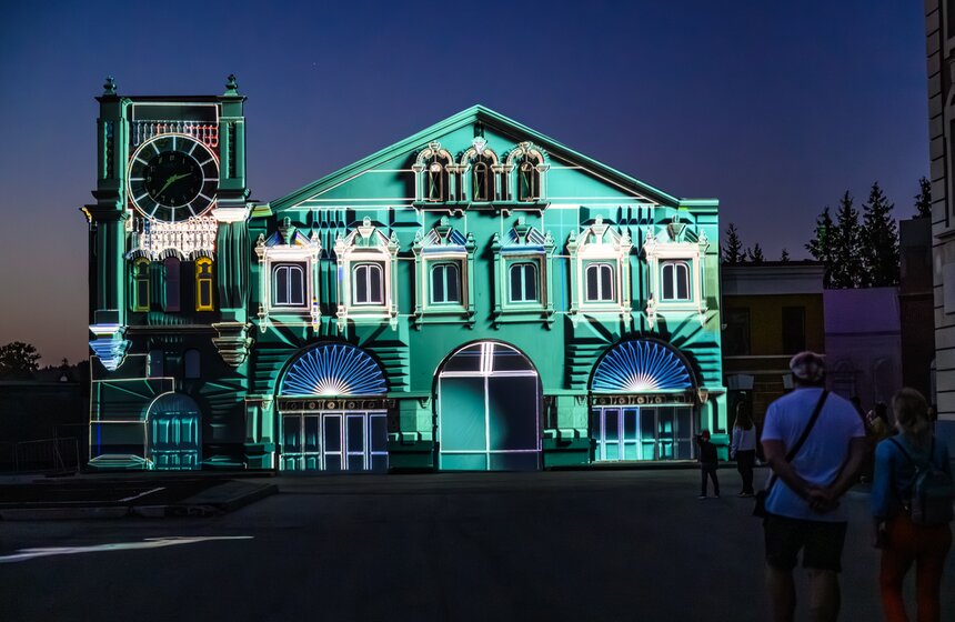 Фестиваль света "Проекция" прошел в кинопарке "Москино" 7 фото