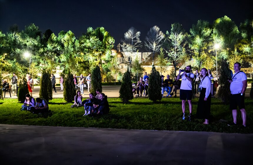 Фестиваль света "Проекция" прошел в кинопарке "Москино" 8 фото