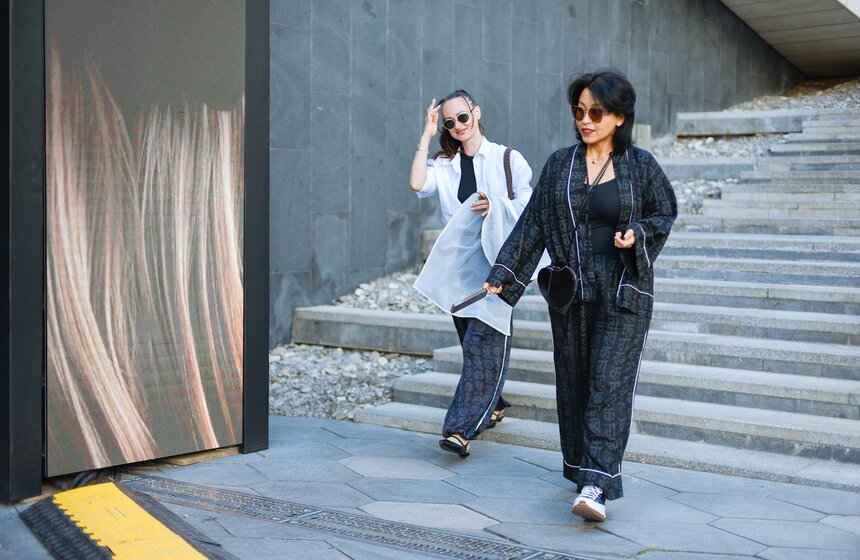 Образы гостей Московской недели моды 18 фото