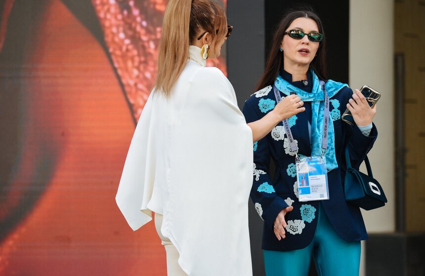 Образы гостей Московской недели моды 9 фото