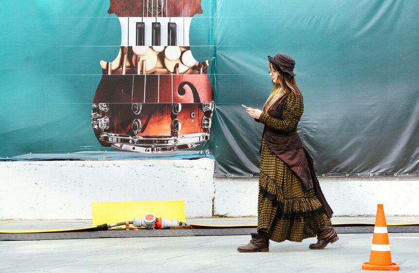 Образы гостей Московской недели моды 10 фото