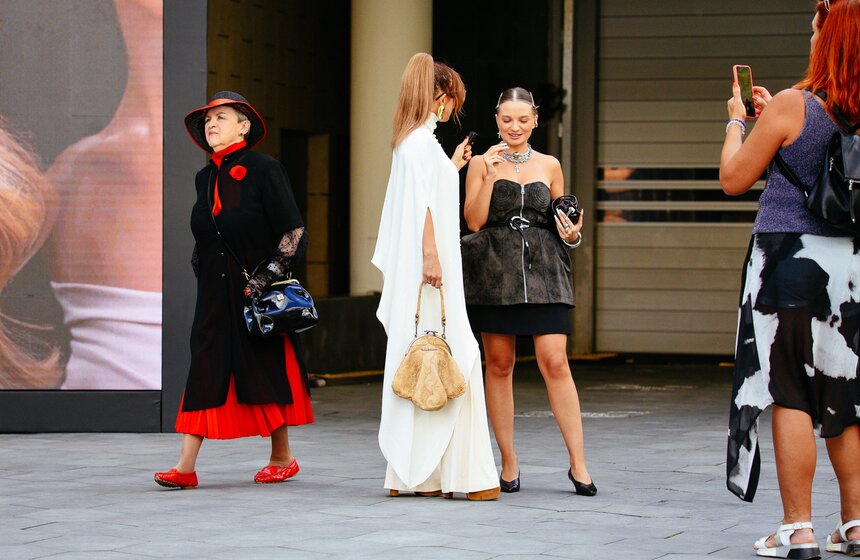 Образы гостей Московской недели моды 3 фото