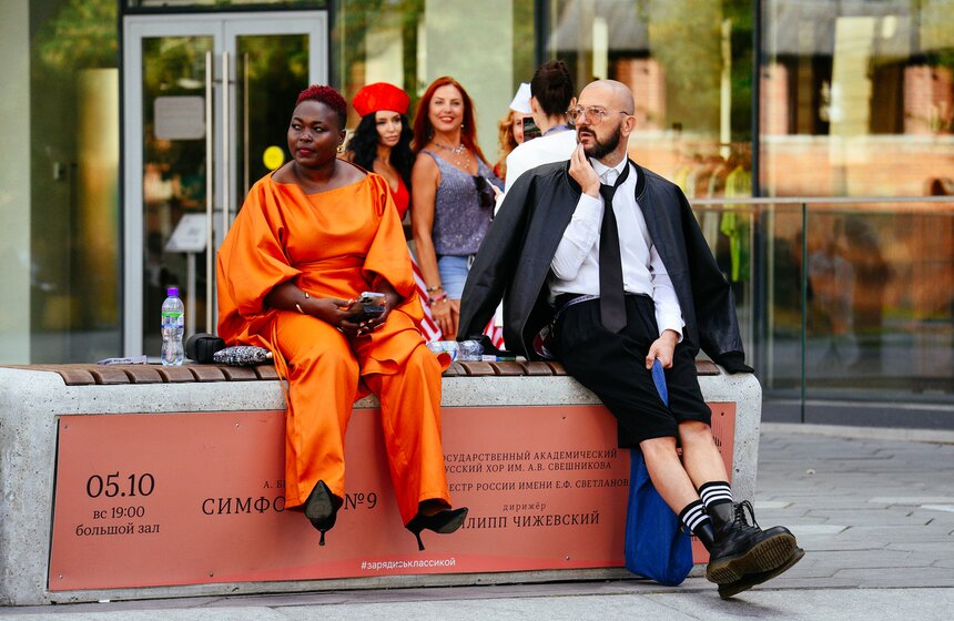 Образы гостей Московской недели моды 25 фото