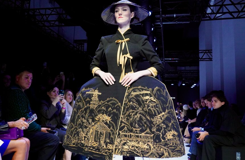 Неделя моды завершилась в Москве 14 фото