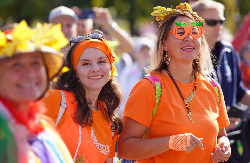 Oсенний велофестиваль прошел в Москве 8 фото