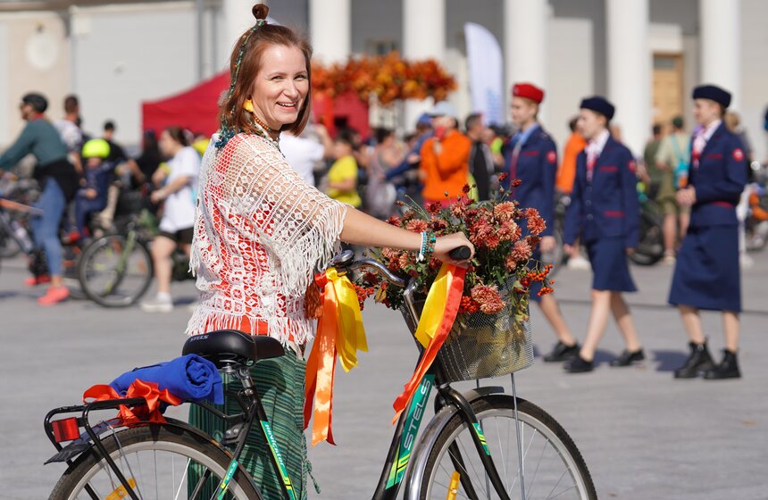 Oсенний велофестиваль прошел в Москве 3 фото