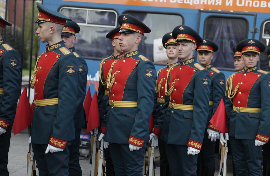 В Москве прошла патриотическая акция "Рубежи Славы" 3 фото