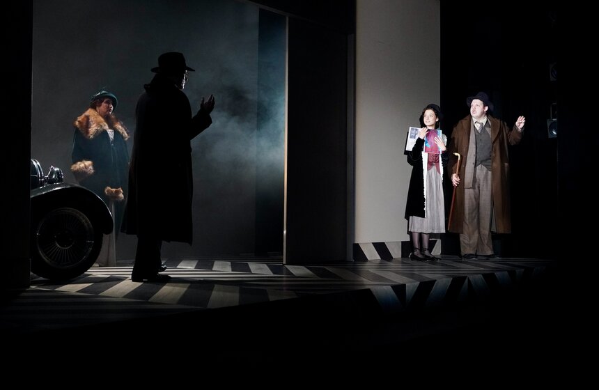 Премьера постановки "Защита Лужина" состоялась в Малом театре 13 фото