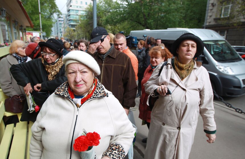 В столице простились с актрисой Татьяной Самойловой 16 фото