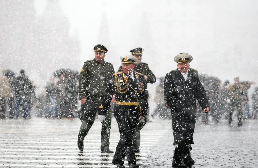 В столице завершилась генеральная репетиция парада Победы 29 фото