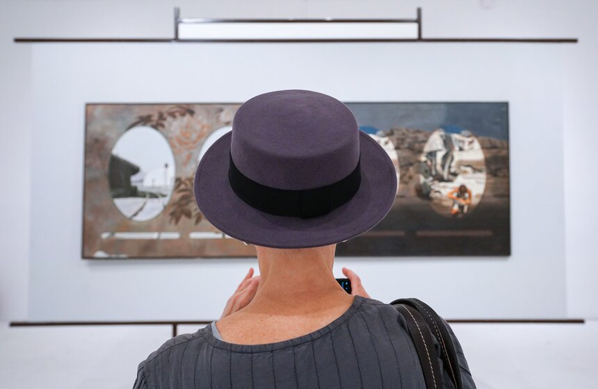 Выставка "Евгений Гороховский. Между конкретным и беспредельным" открылась в Москве 5 фото