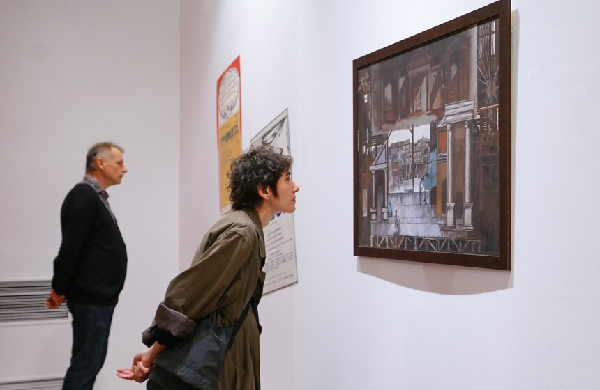 Выставка "Евгений Гороховский. Между конкретным и беспредельным" открылась в Москве 17 фото