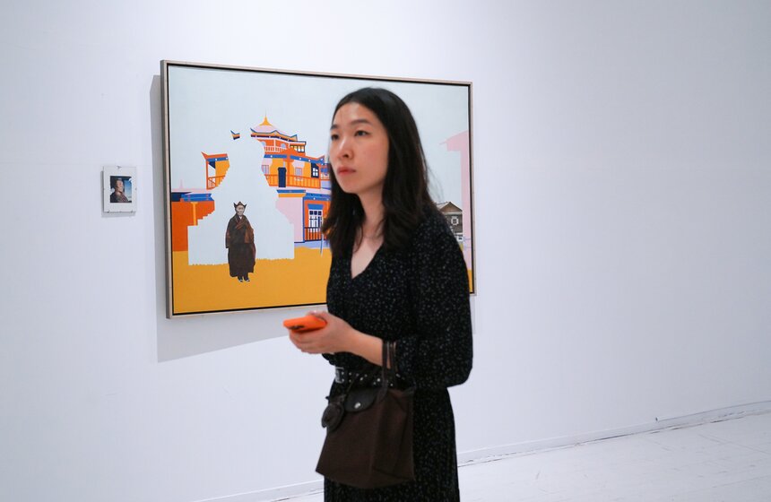 Выставка "Евгений Гороховский. Между конкретным и беспредельным" открылась в Москве 21 фото