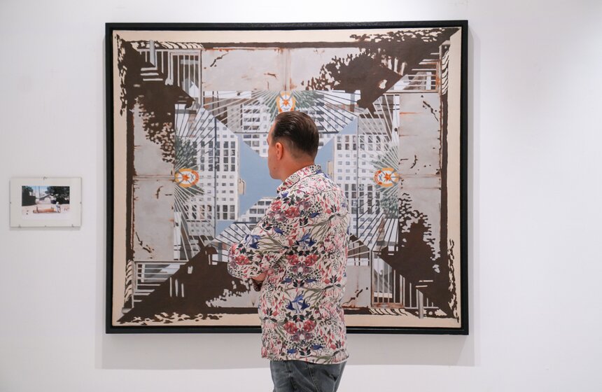 Выставка "Евгений Гороховский. Между конкретным и беспредельным" открылась в Москве 11 фото